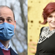Prince William visits School21, a school in east London, Thursday March 11, 2021; Sharon Osbourne arrives at the 71st Primetime Emmy Awards on Sunday, Sept. 22, 2019.